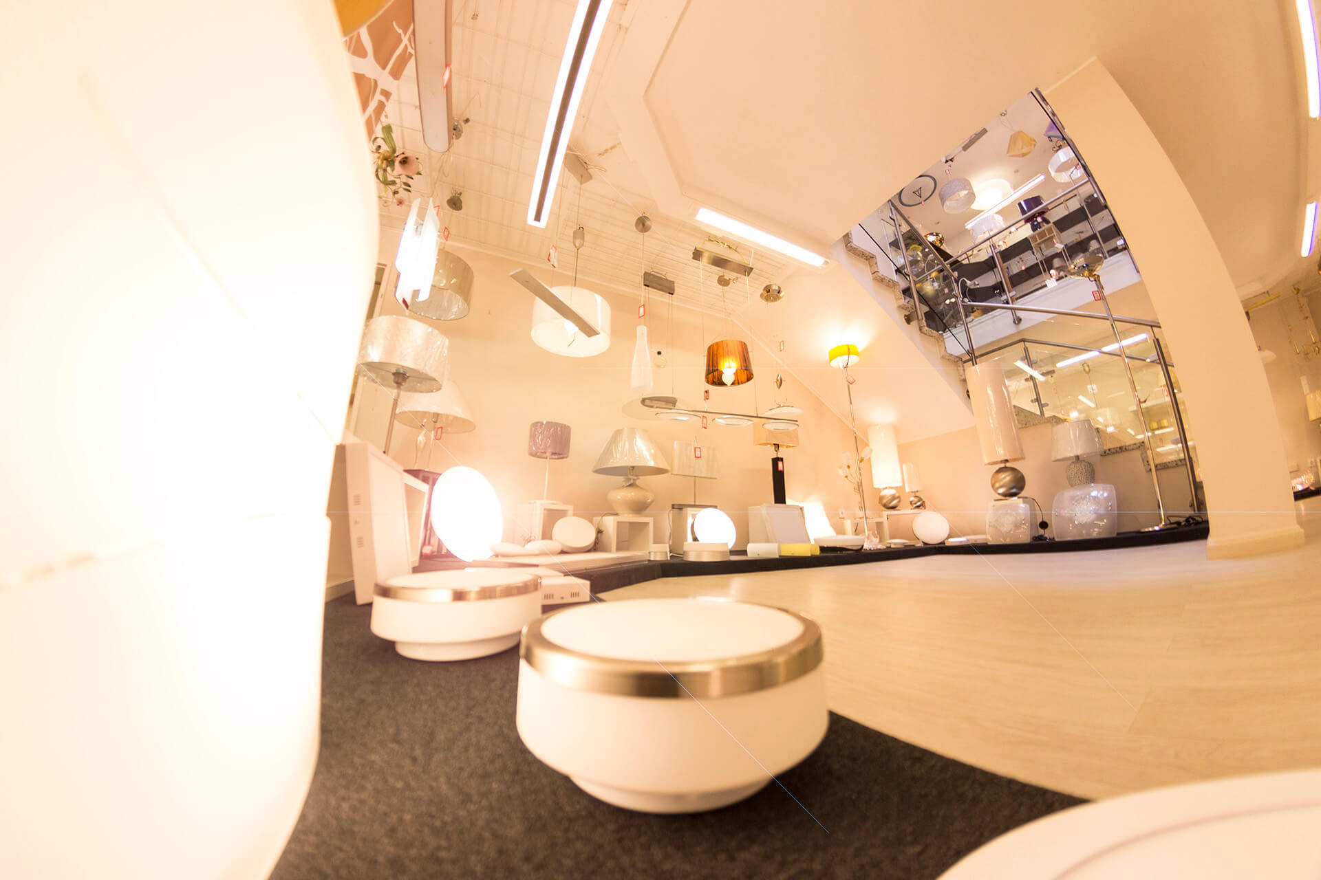 Ausstellungsfläche von Elektro Schröpf